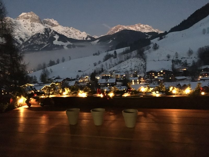 Weihnachten auf dem Balkon